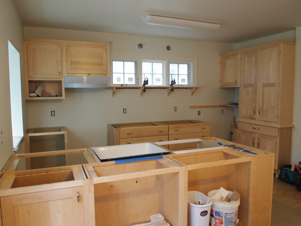 Sink in place. Ready for the countertops.